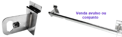 Mini Suporte p/ Barra Oblongo